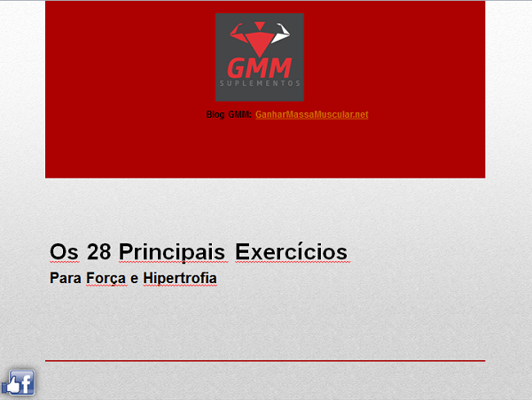 Ebook: Os 28 principais Exercícios de Força e Hipertrofia